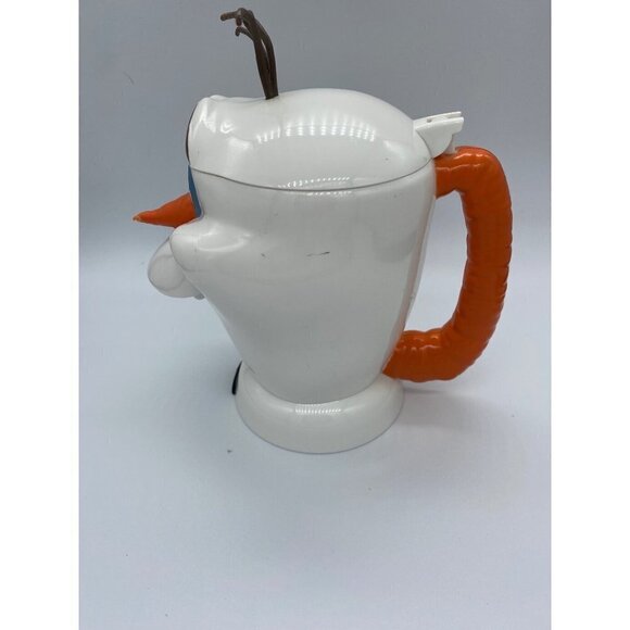 Disney on Ice Frozen Olaf the Snowman Covered Plastic Mug/Cup - Picture 4 of 11